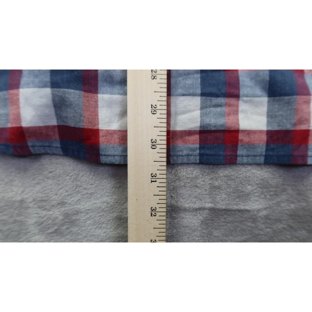 Lee Regular Fit Stretch Button Front Shirt Men's Size XL Campfire Camping Hiking
